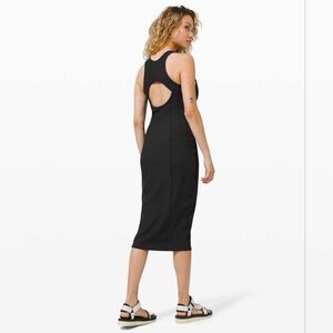 Lululemon Brunch and Back Dress Black Size 8